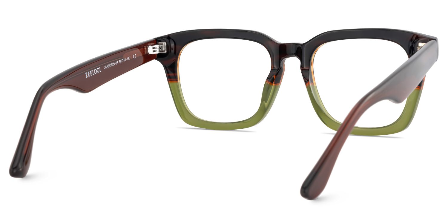 Marleni Square Shape Glasses For Men | ZEELOOL Canada5