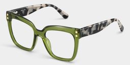 Minguela Square Green Glasses3