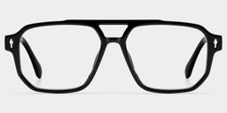 Colton Aviator Black Glasses1