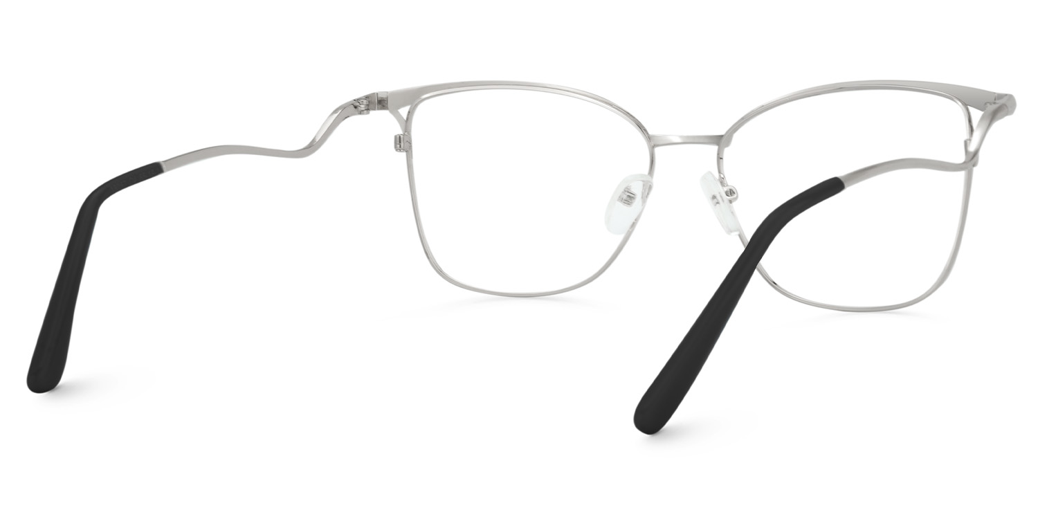 Adonay Rectangle Black Glasses3