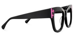 Minfia Black Square Glasses5