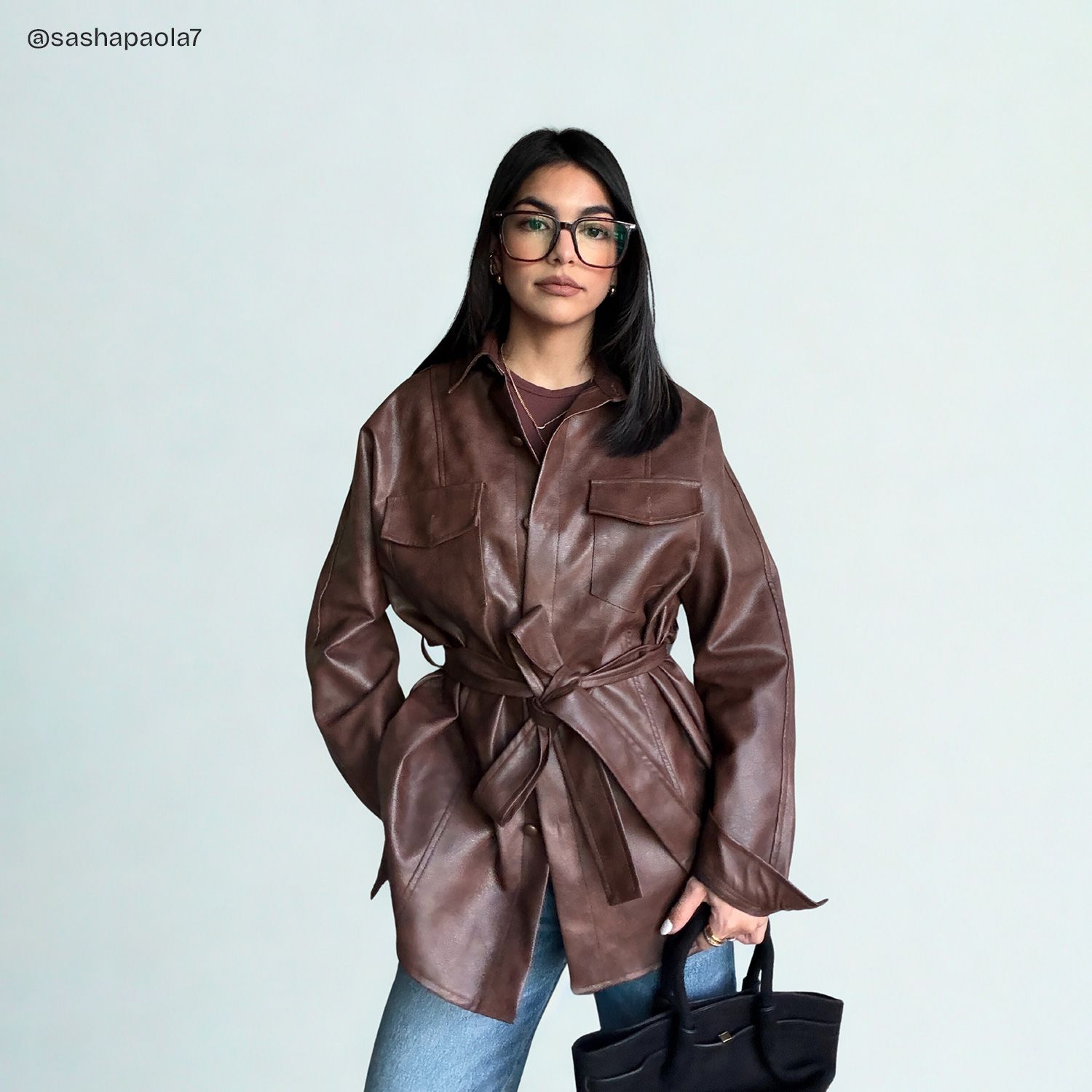 Jude Dark Brown Glasses Frames for Women | ZEELOOL7