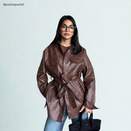 Jude Dark Brown Square Glasses7