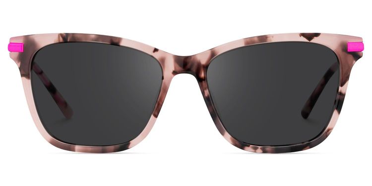 Eliot Rectangle Tortoise Glasses