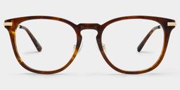 Laura Square Tortoise Glasses1