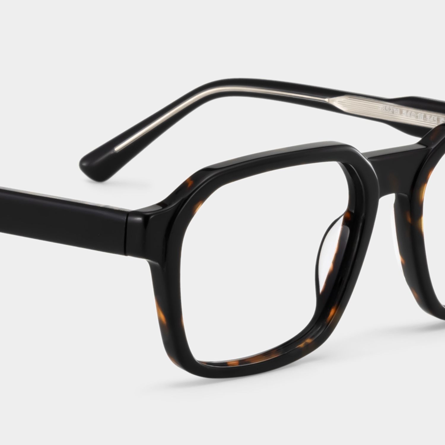 Arden Rectangle Tortoise Frame Eyeglasses for Man| ZEELOOL Canada5