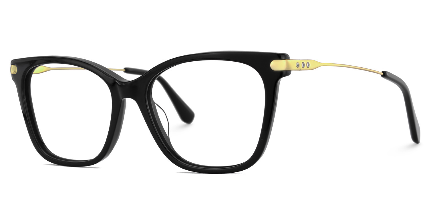 Cardoso Butterfly Black Glasses3