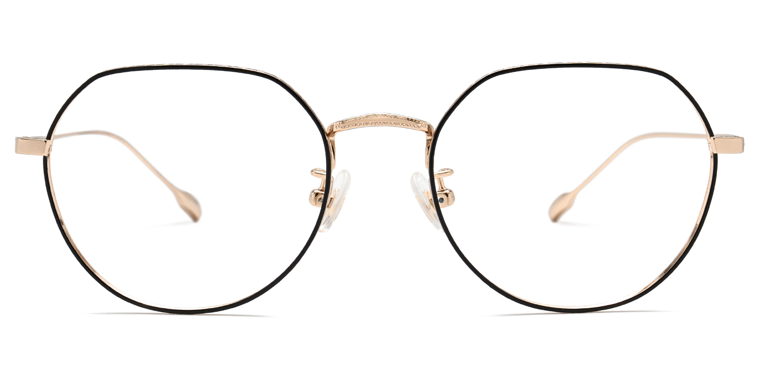 Herbert Round Black Glasses0