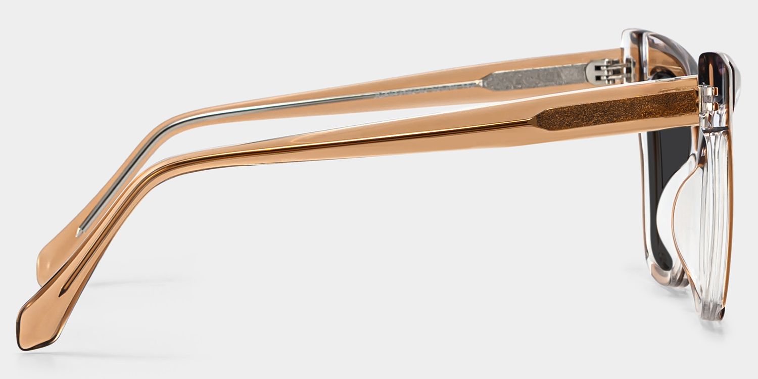 Saucie Light Brown Cat eye Frame Sunglasses | ZEELOOL Canada3