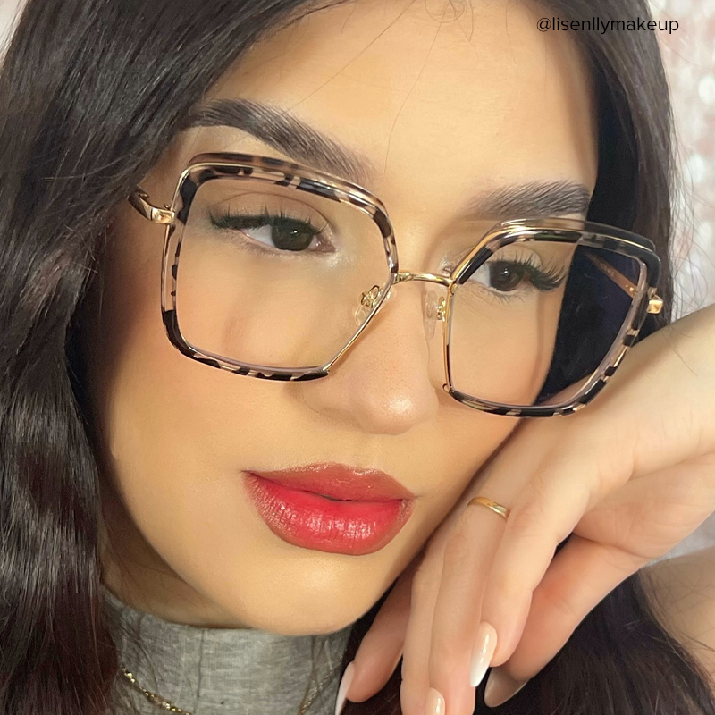 Cordaro Square Clear Tortoise Shell Glasses5