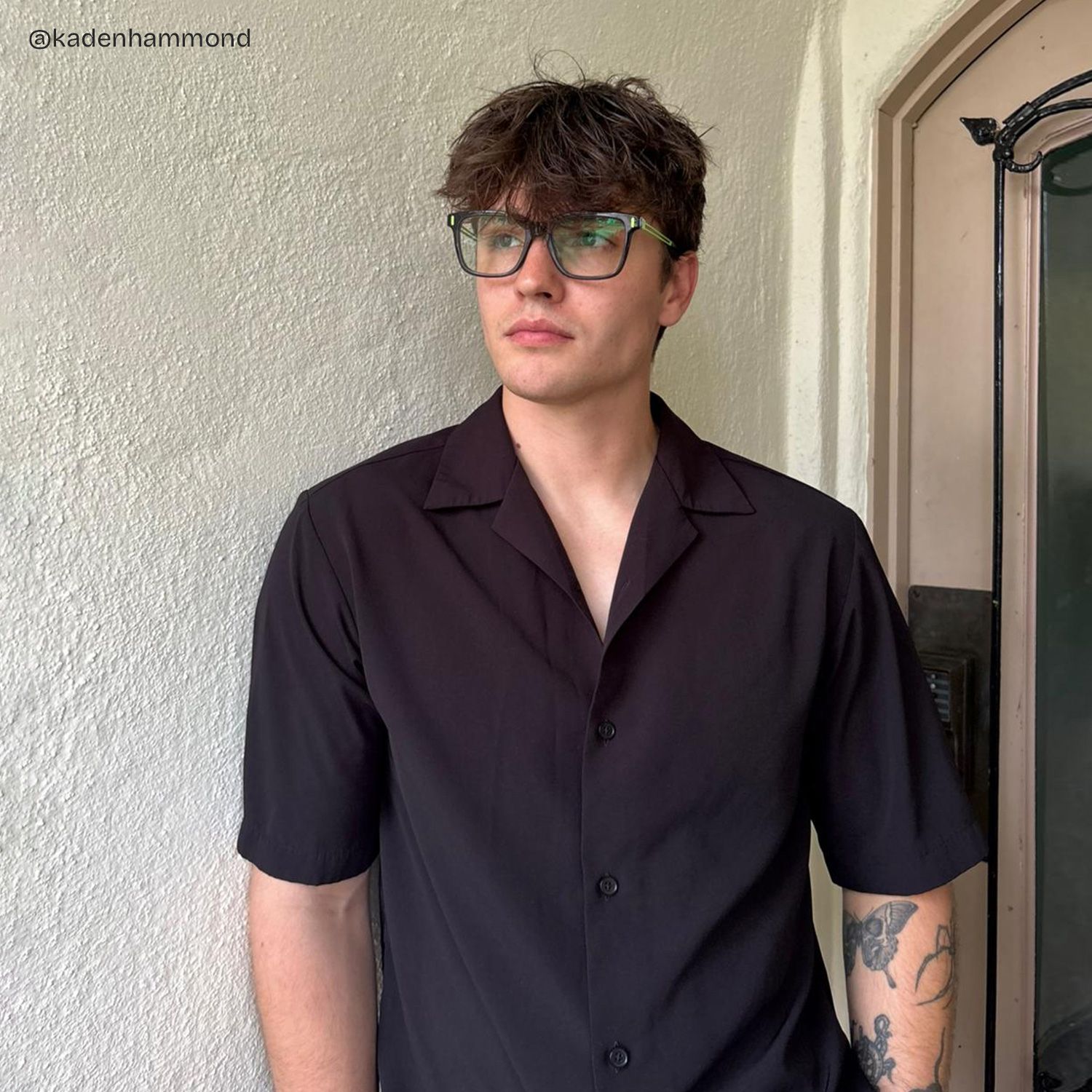 Axel Gray Frame Glasses with Rectangle Frame Online | ZEELOOL Canada7