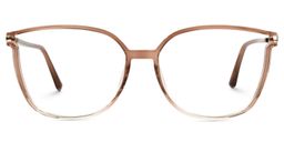 Rodz Square Brown Glasses0