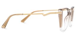 Celisa Cateye Two-Tone Glasses2