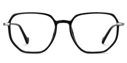 Maura Geometric Black Glasses0