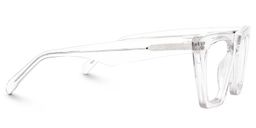 Cecile Cat Eye Clear Glasses2