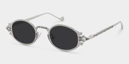 Serena Oval Silver Glasses2