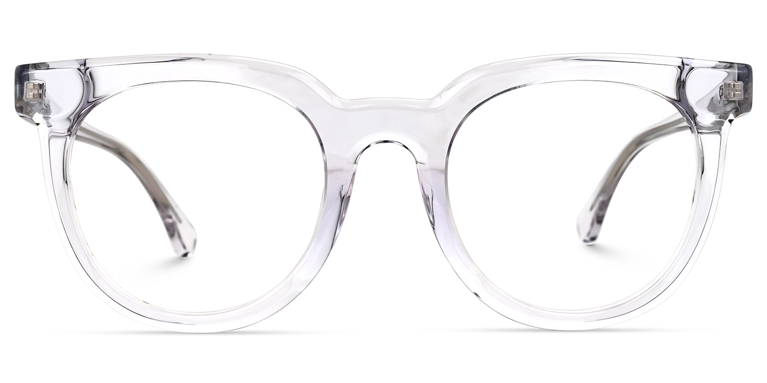 Round Shabien Crystal Glasses deals -Zeelool Glasses0