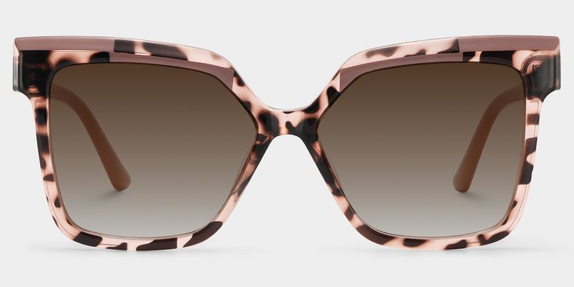 Eboney Tortoise Square Sunglasses