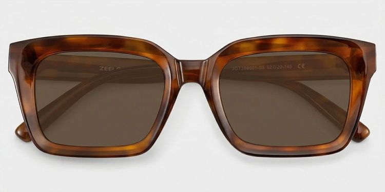 Marley Tortoise Rectangle Sunglasses
