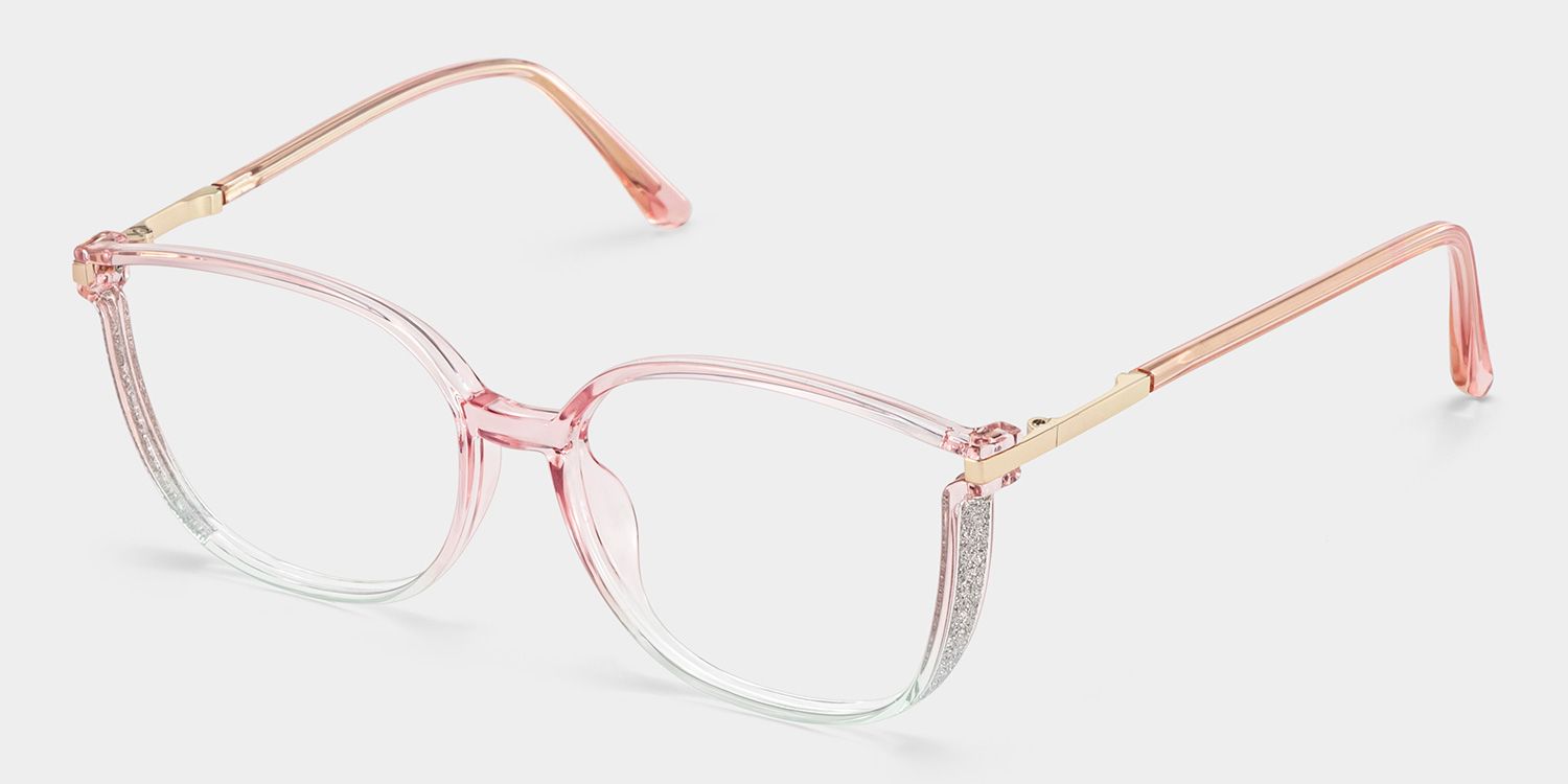 Square Rodz Two-tone Eyeglasses with Clear Frames3
