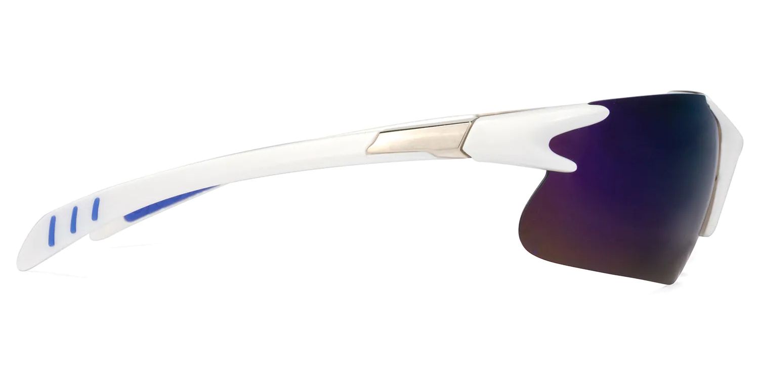Fraser Geometric White Hiking Glasses | ZEELOOL Canada3