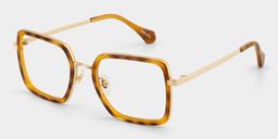 Shane Square Amber Glasses3