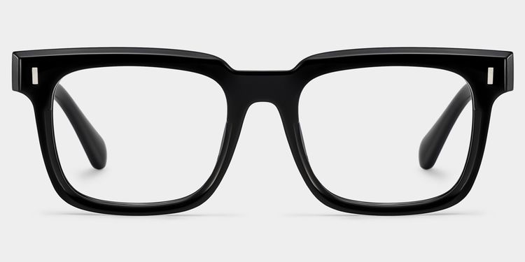 Katia Square Black Glasses