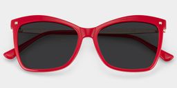 Isaebella Butterfly Red Sunglasses1