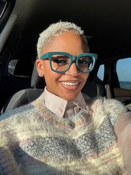 Liizbeett Square Green Glasses6