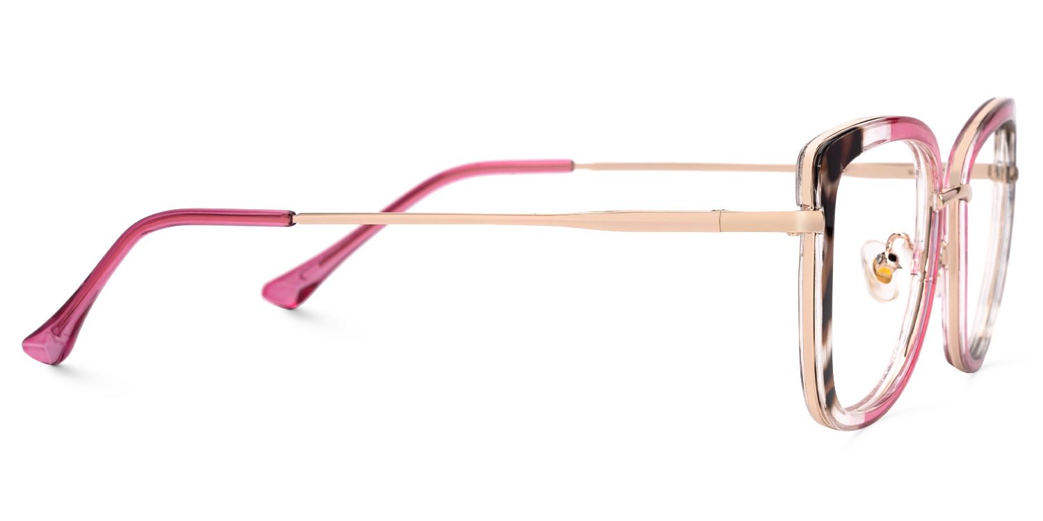 Two-Tone Kaye Cateye Frame Eyeglasses | ZEELOOL Canada2
