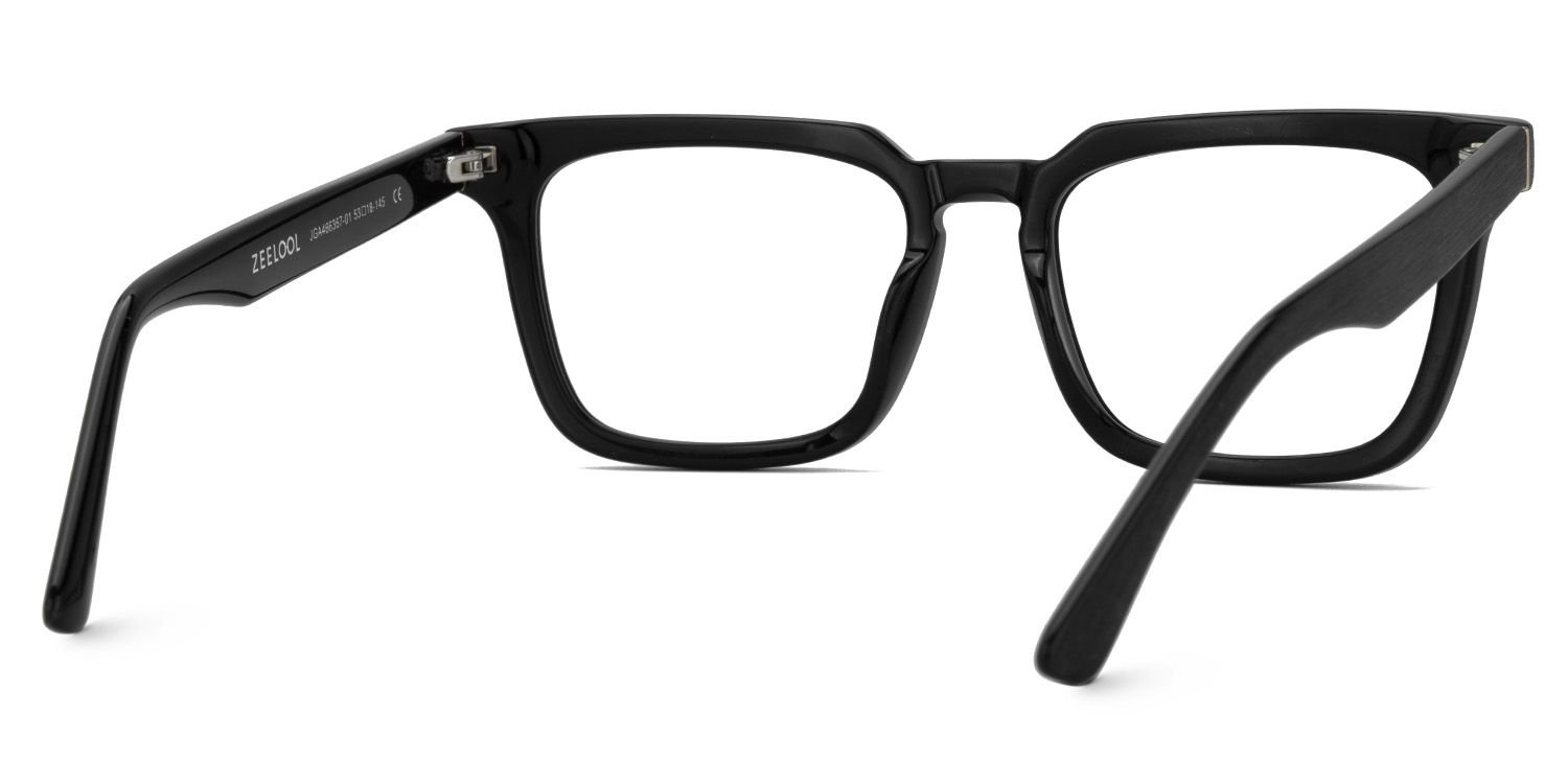 Bashir Blue Light Blocking Glasses Rectangle Frame For Men | ZEELOOL Canada