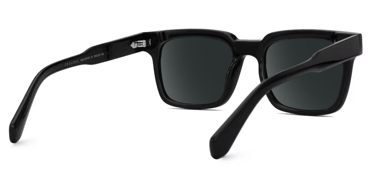 Square Katia Gray Color Frame Sunglasses | ZEELOOL Canada3