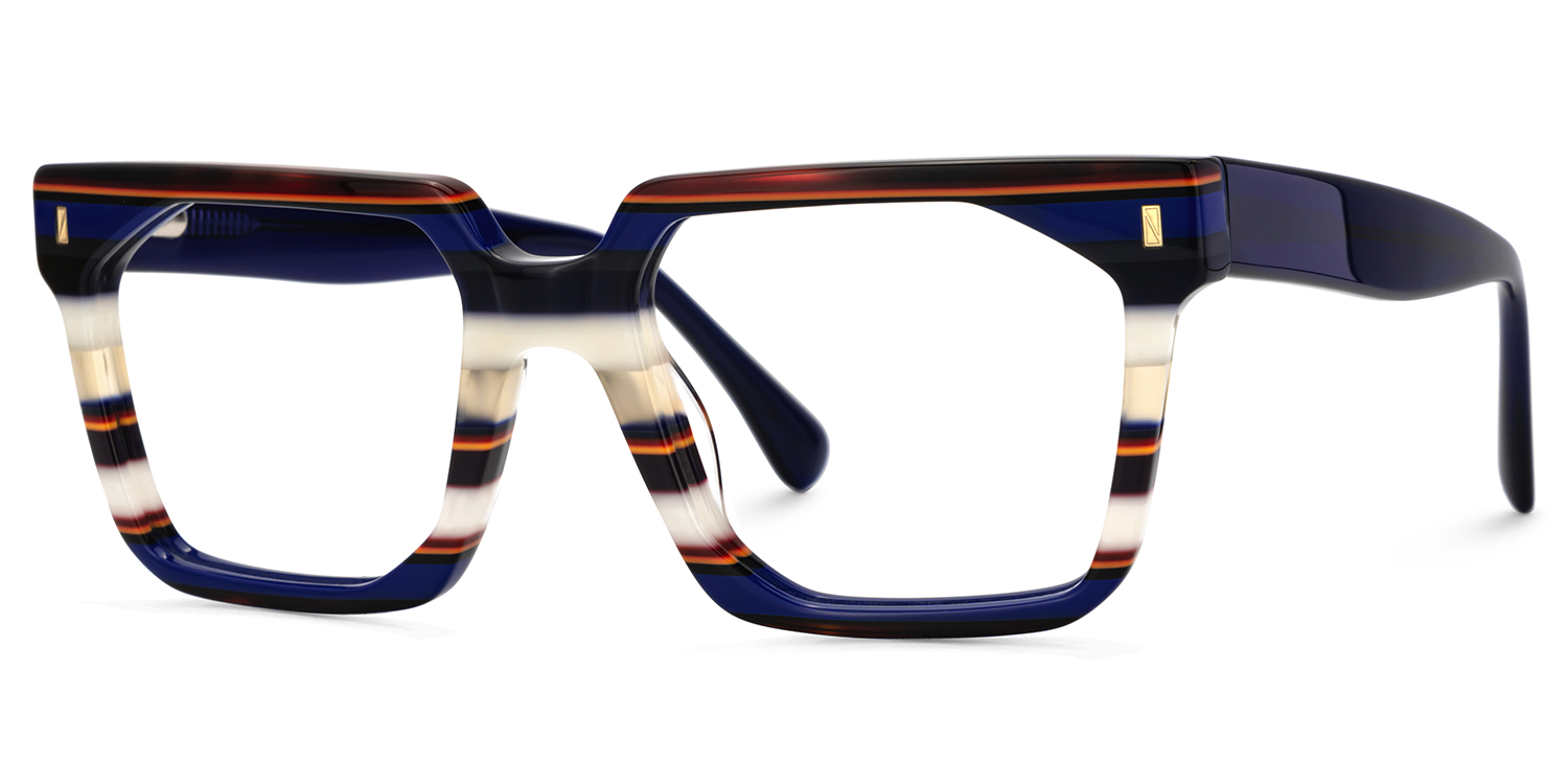 Laguer Rectangle Specs Frame For Men | Zeelool5