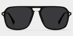 Kilworth Aviator Black Glasses0