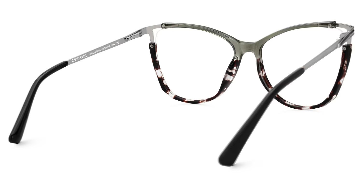New Two-Tone Color for Yomary Mixed-Material Eyeglasses  | Zeelool Optical3