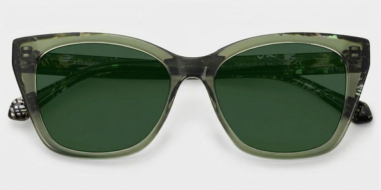 Maple Green Butterfly Sunglasses