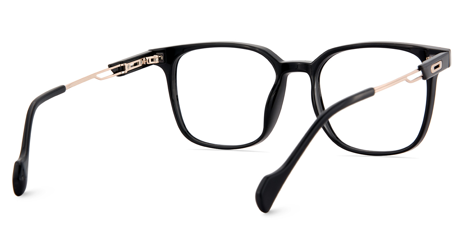 Chloe Black Square Prescription Glasses | ZEELOOL Canada5