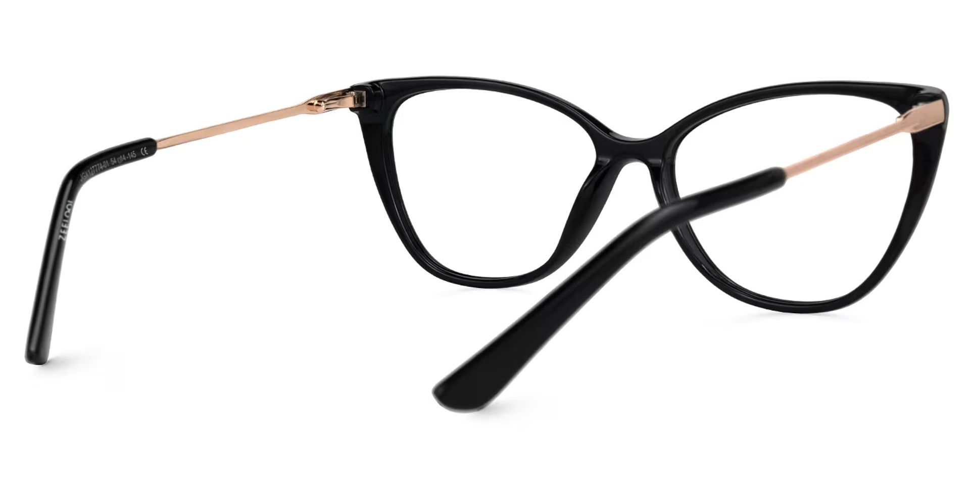 Cateye Brandi Black Glasses deals -Zeelool Glasses3