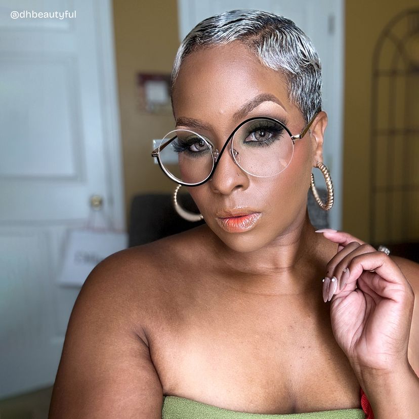 Flozif Round Black Glasses