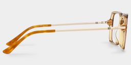 Asher Brown Rectangle Glasses3