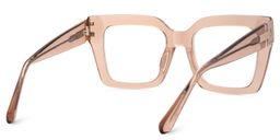 Josiah Square Beige Glasses3