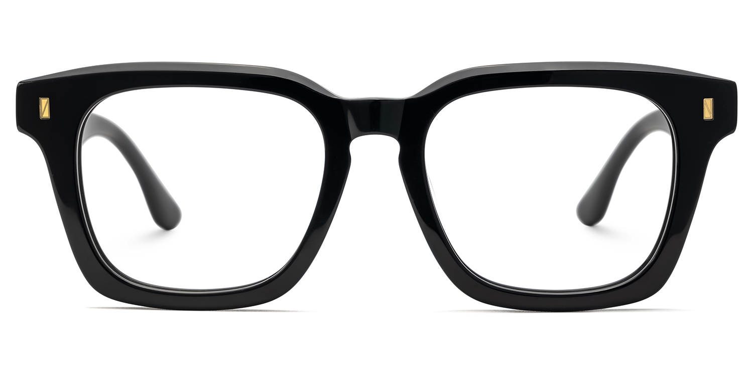 Marleni Square Black Glasses1