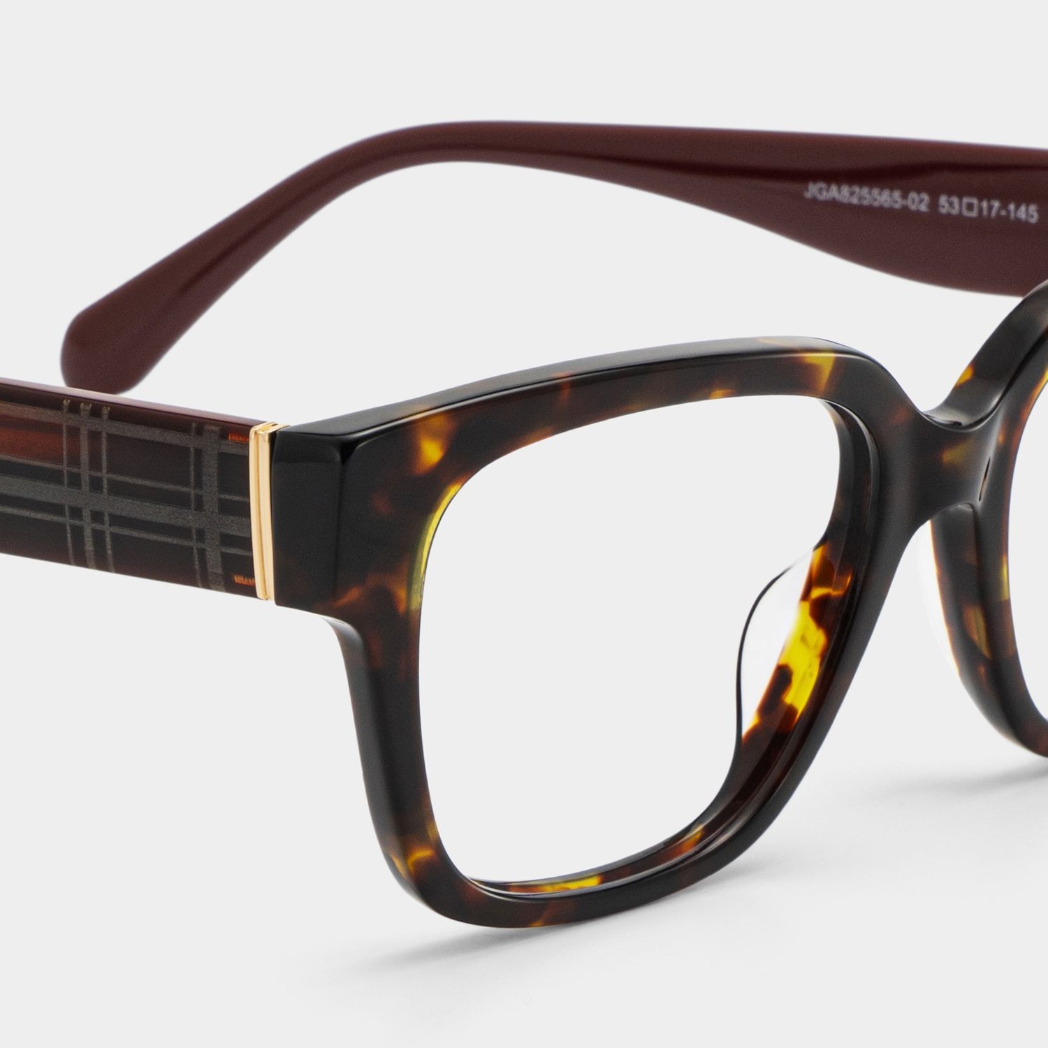Blake Tortoise Square Glasses | Retro Campus Athleisure5