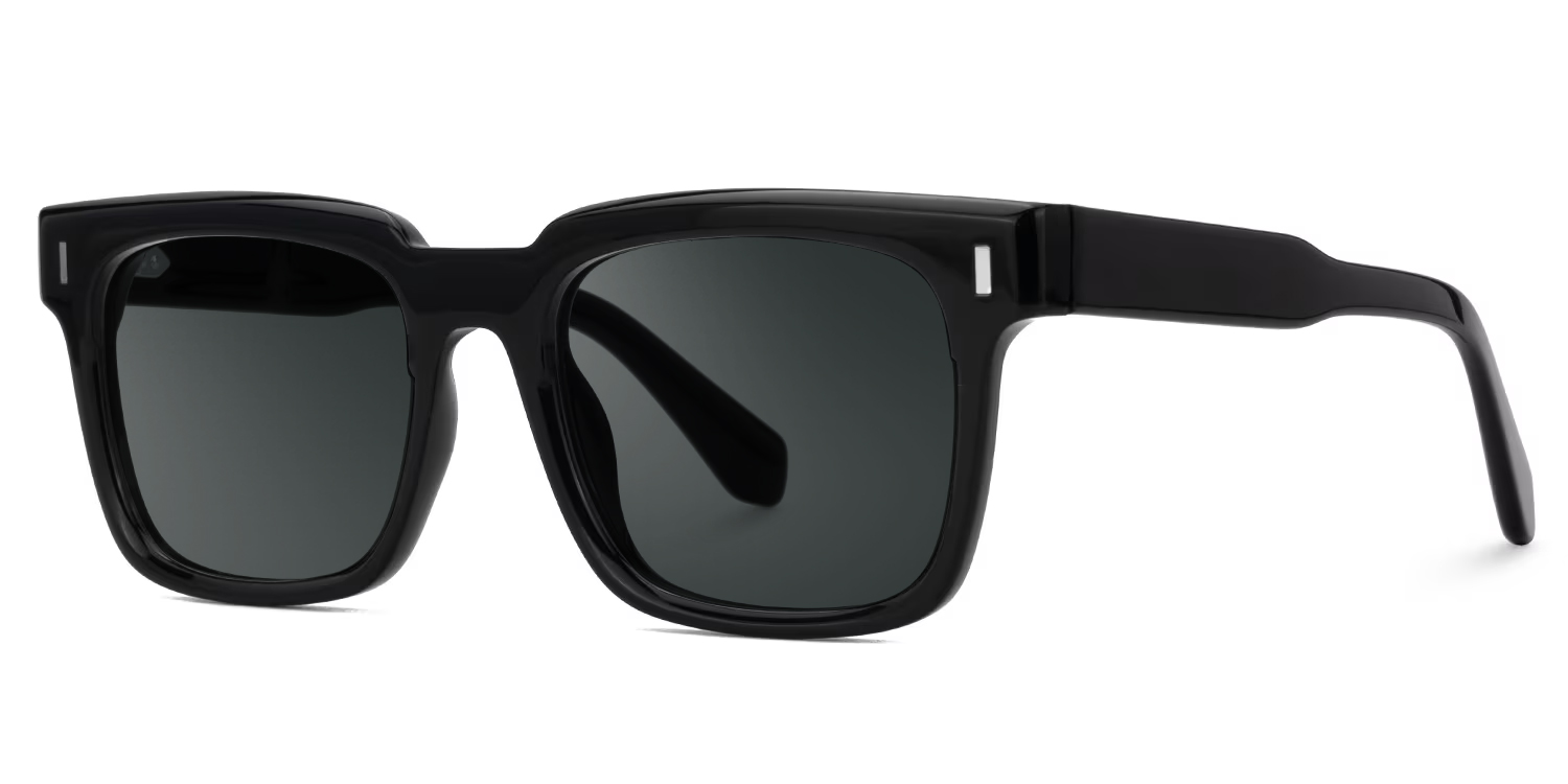 Katia Square Black Glasses