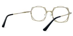 Modebe Square Gold Glasses3