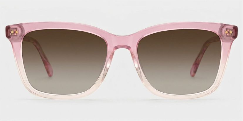 Layla Pink Square Glasses