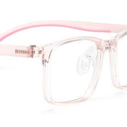 Sunny Rectangle Pink Glasses4