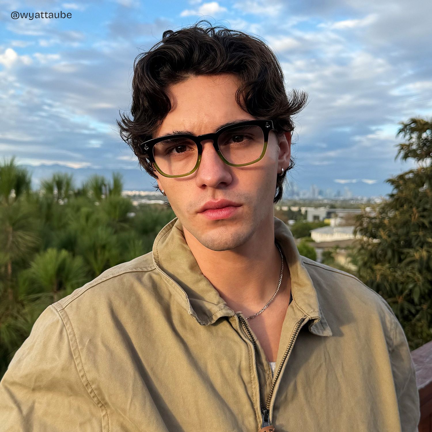 Shop Pierce Two-tone Round Acetate Frame Eyeglasses | ZEELOOL6