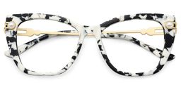 Victor Cat eye Cow Glasses2
