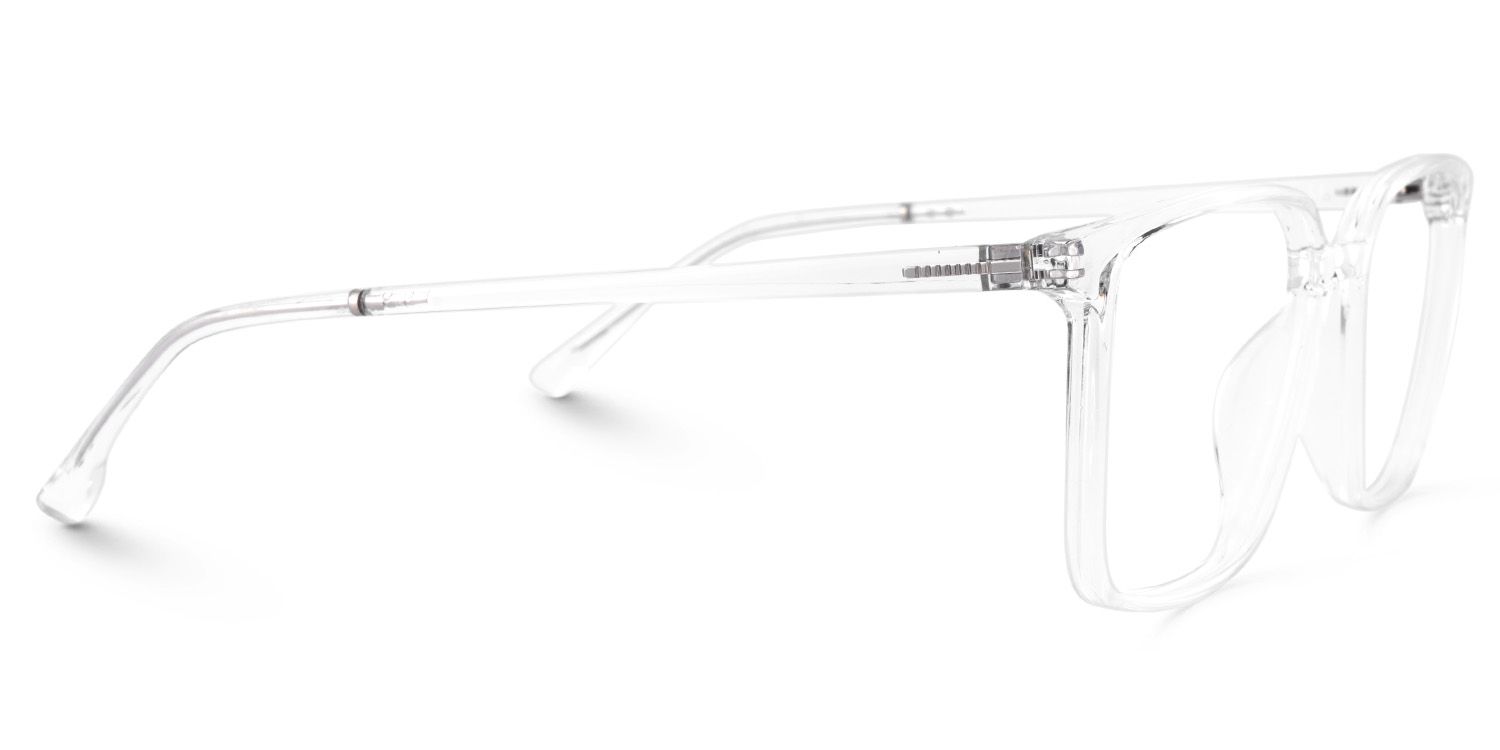 Raytina Square Clear Glasses | ZEELOOL Canada3